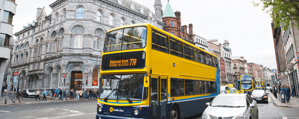 Bus à Dublin, Irlande