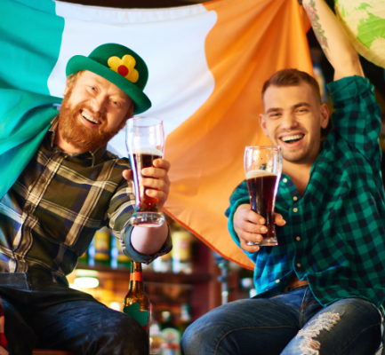 L'Irlande pour la Saint-Patrick, ambiance conviviale garantie.